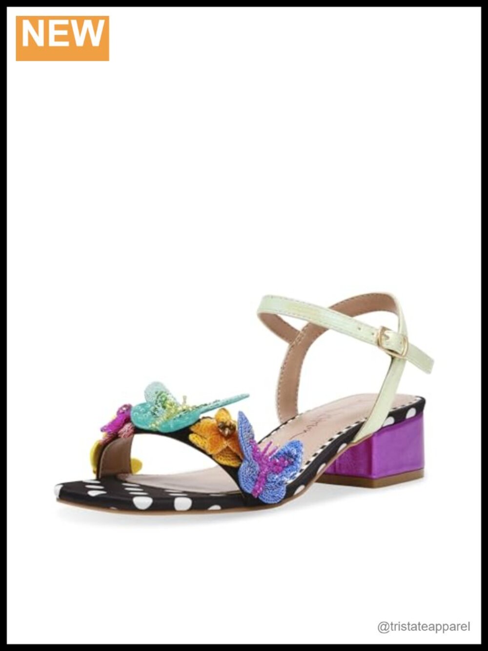 Betsey Johnson Emerry Platform Heeled Sandals with 2 inch Block Heel